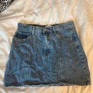 Lili Sidonio denim skirt